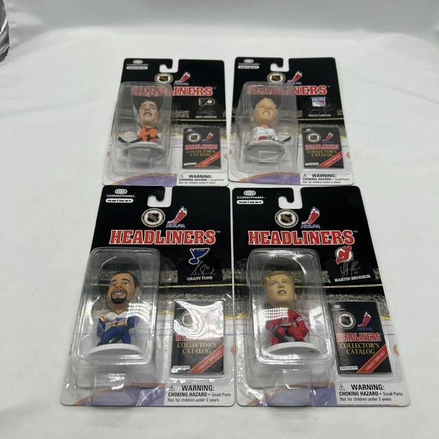 1997 NHL Hockey Headliners Figure Lot of 4 New Sealed Martin Brodeur Grant Fuhr