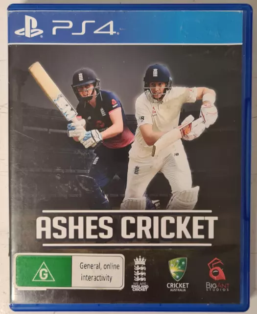 Ashes Cricket Playstation 4 Ps4 Video Game Australia Uk Big Ant Studios G 2017