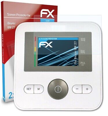 atFoliX 2x Film Protection d'écran pour Beurer BM 27 Protecteur d'écran clair