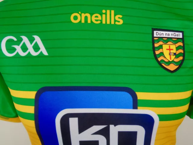 2019/20 DONEGAL GAA - O'Neills gälisches Heimfußballhemd - Herren klein enge Passform 3