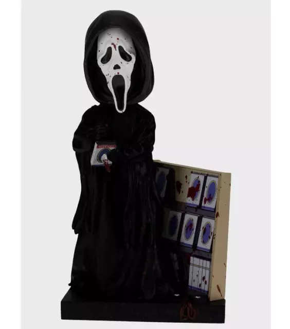 Royal Bobbles Ghost Face VHS Blood Splatter Bobblehead Scream Horror Exclusive