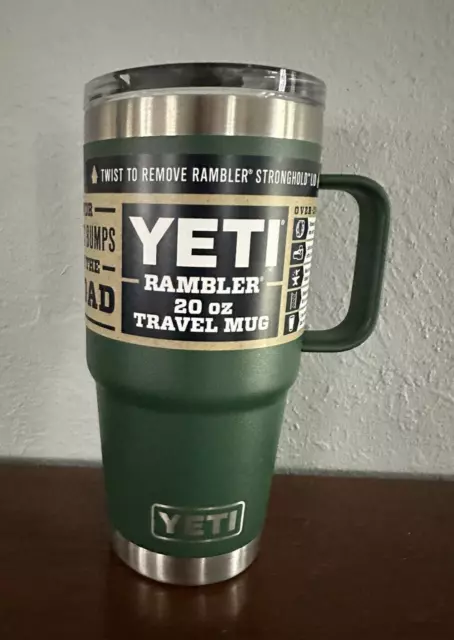 NORTHWOODS GREEN Limited Edition YETI 24oz Rambler Mug Tumbler Cup