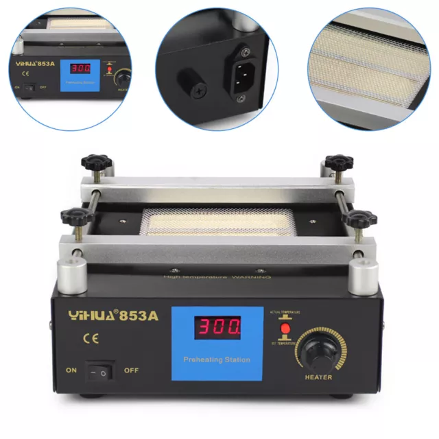 110V 450w Preheating Rework Station For BGA SMT Motherboard Rework Repair