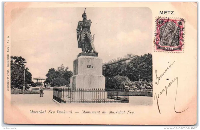 57 METZ - Monument du marechal Ney