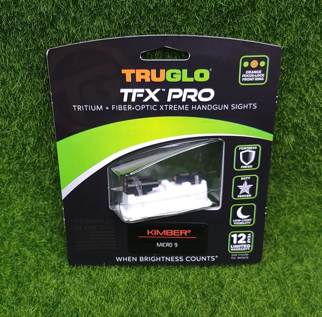 TRUGLO Tfx Pro Handgun Sights - Tritium & Fiber Optic For 1911 Pistols ...