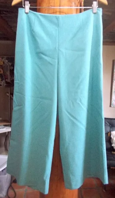 SAGE WEST vintage old stock western gauchos culottes pants (8) blue NEW $95