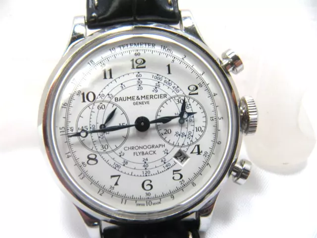 Baume & Mercier Capeland Flyback Men's Chronograph Watch  - 7750 SERVICED