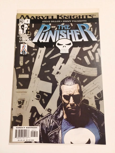 Punisher Vol. 6 #7 Comic Book - Steve Dillon - Marvel Knights - Pics!