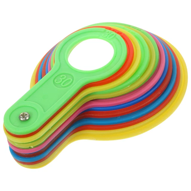 1 ensemble d'outils de mesure du diamètre du tour des Fruits en plastique pour