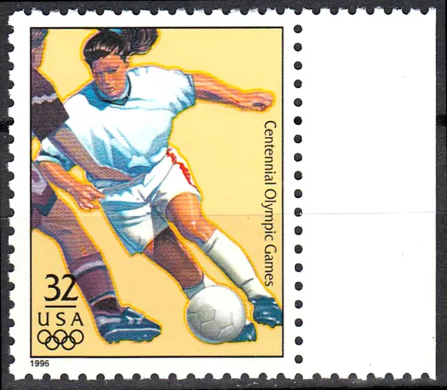 USA postfrisch MNH Olympia Olympische Spiele Sport Frauen Fußball Soccer / 195