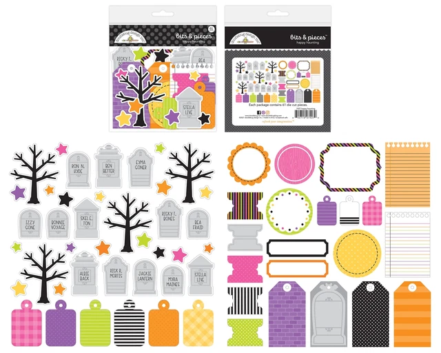 Doodlebug Odds & Ends Bits & Pieces Die-Cuts-Happy Haunting OE7427