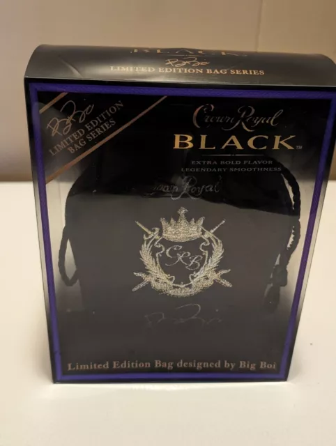 Big Boi OutKast Crown Royal Bag, Box And Bottle