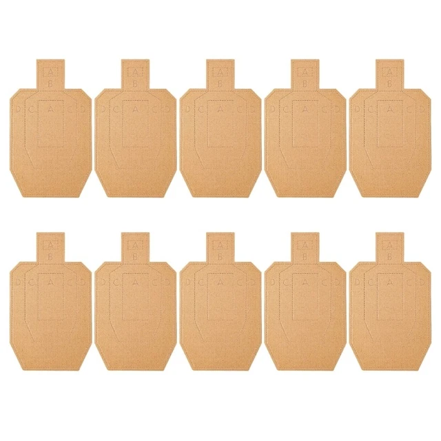 Pack of 10 Shooting Targets Paper Targets for Bow Arrows Outdoor Sports
