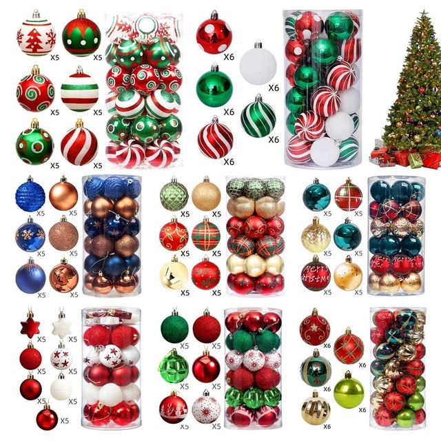 Xmas DIY-Geschenke Dekorationen Weihnachts kugeln Befüllbar Ornamente Hängend
