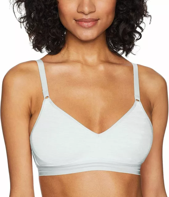 Hanes Women's Bra Comfortflex Fit T-Shirt Soft Unlined Wirefree Bra Sizes L-3X