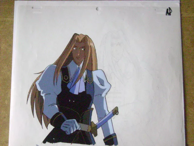 The Vision Of Escaflowne Allen Schezar Anime Production Cel 12