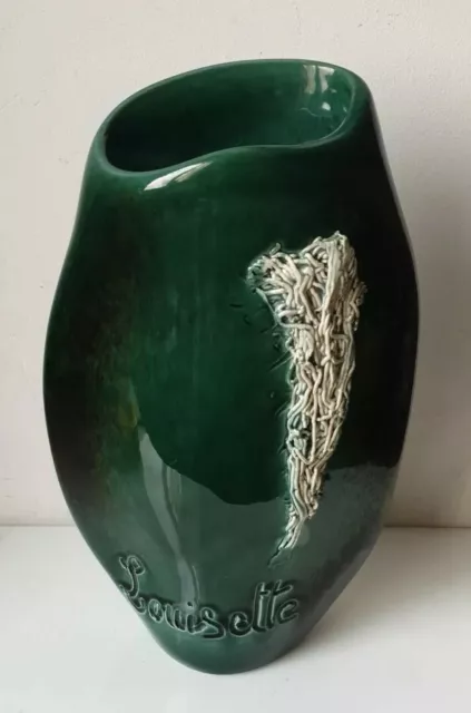 Vase Max IDLAS Vintage ceramique faience galet lentille NO LA BORNE PUISAYE