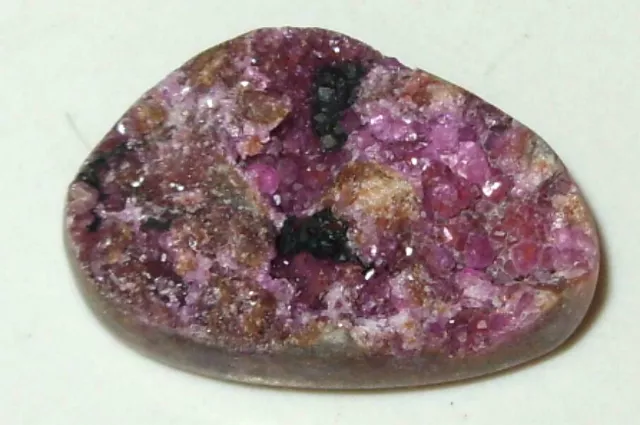 29.17ct Beautiful Natural Pink Cobalto Calcite Drusy Cabochon Congo (Zaire)