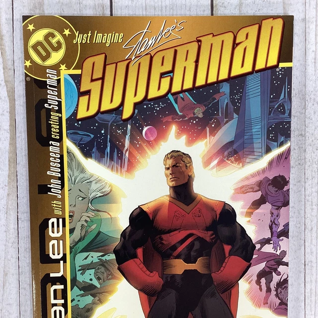 Superman Lot of 2 TPBs Just Imagine Superman 2001/The Earth Stealers 1988 DC NM+ 7