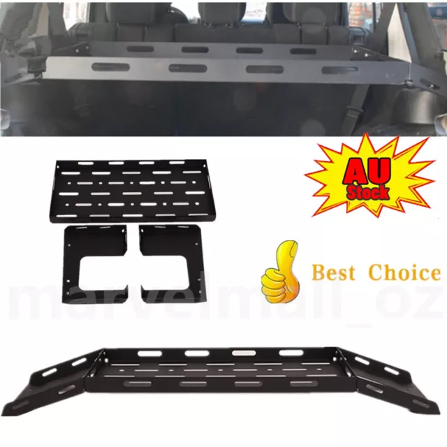 Rear Racks for Jeep Wrangler JK Interior Trunk Storage Rack Luggage Shelf 07-17