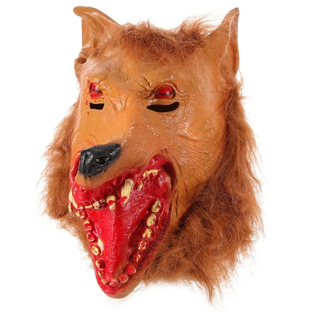 Maschera Orso Horror Halloween - Peluche Con Sangue, Per Adulti E Bambini, Carnevale E Feste