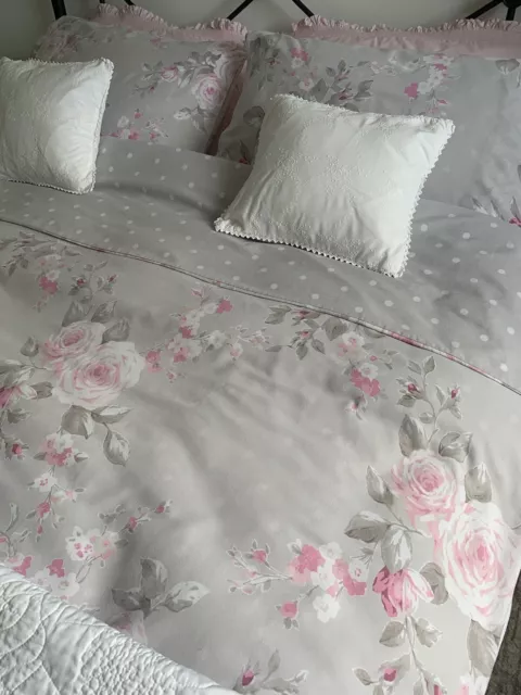 Catherine Lansfield Duvet Set~ Double