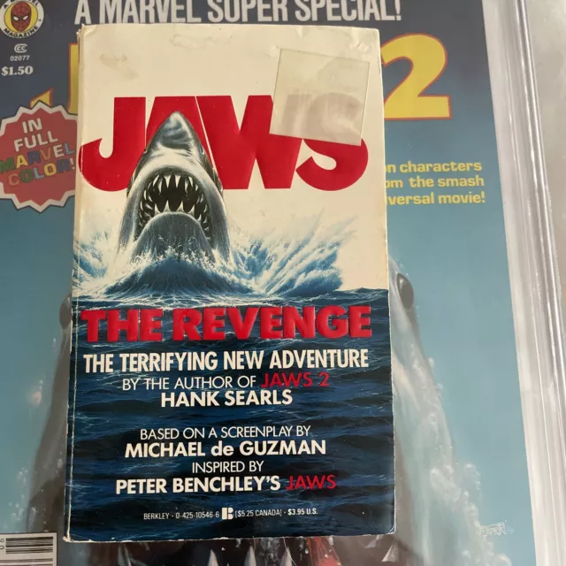 Jaws : The Revenge by Hank Searls (1987, Mass Market)