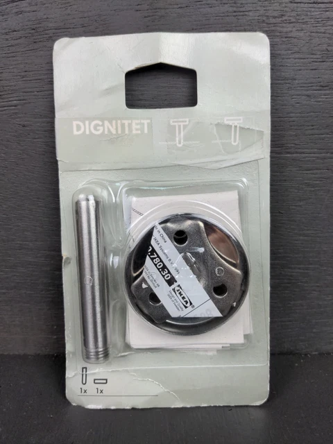 IKEA DIGNITET Support Corner Fixture Stainless Steel 400.780.30