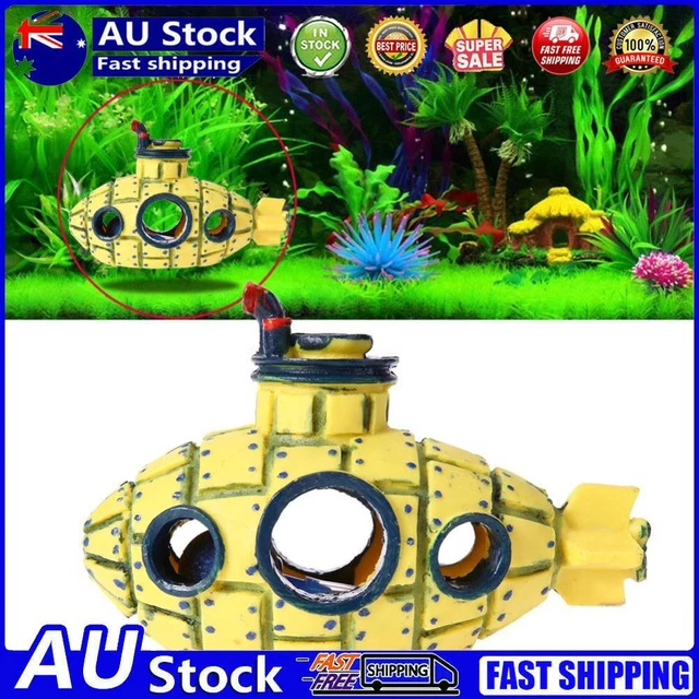 Aquarium Submarine Simulation Wreck Ornament Fish Tank Decoration