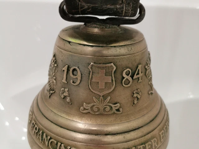 1984 Berger Blondeau La Chaux De Fonds Swiss Cowbell Bronze 2