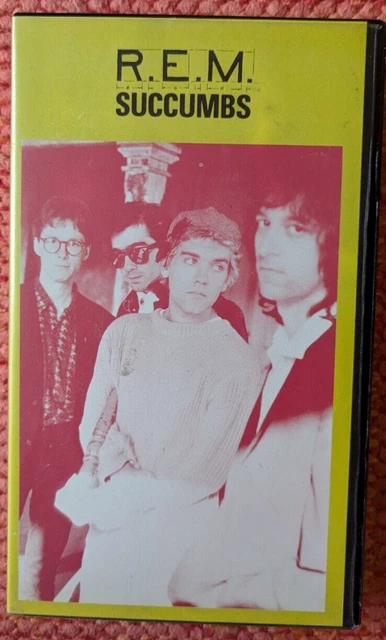 R.E.M. - REM - Succumbs [PAL VHS Video Cassette] 1987, 8 tracks RARE £7 ...