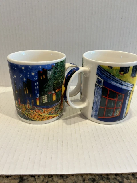 Starbucks Vincent Van Gogh Chaleur Cafe Terrace At Night Coffee mugs 2