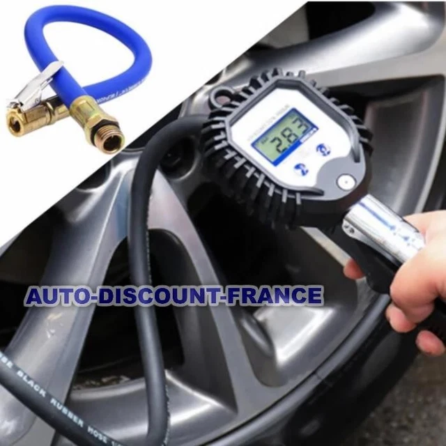 Tuyau de gonflage raccord valve pression pneu OPEL FORD FIAT RENAULT VW AUDI PSA
