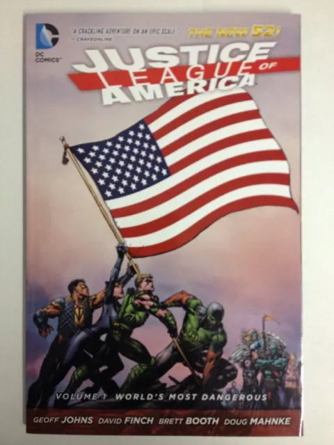 Justice League JLA World's Most Dangerous 1 2014 Paperback DC Comics New 52 TPB