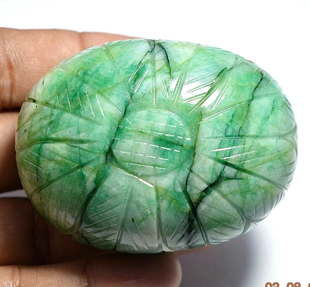 Émeraude Naturelle De Zambie - 2,45 Carats, Excellente Coupe, Non Traitée, Transparente