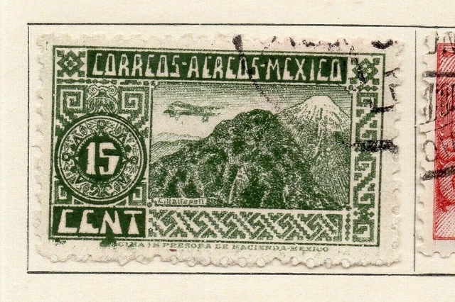 Mexico 1934-35 Early Issue Fine Used 15c. NW-192197