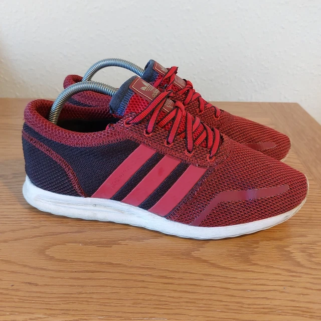 ADIDAS LOS NGELES 2015 Zapatos de Entrenador Rojos Negros Para