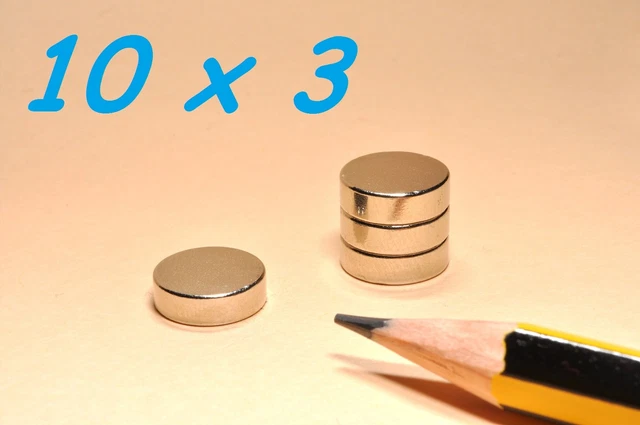 40 MAGNETI NEODIMIO 3X1 MM CALAMITA POTENTE FIMO CERAMICA MAGNETE