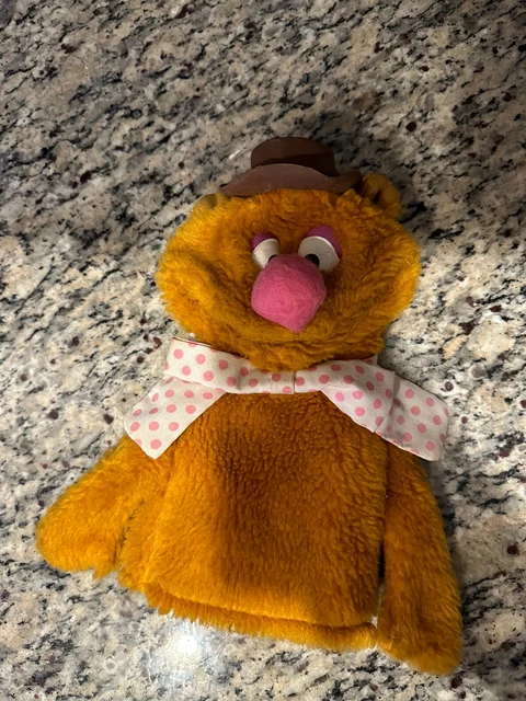 Vintage 1978 Fozzie Bear Muppet Fisher Price Hand Puppet  Jim Henson