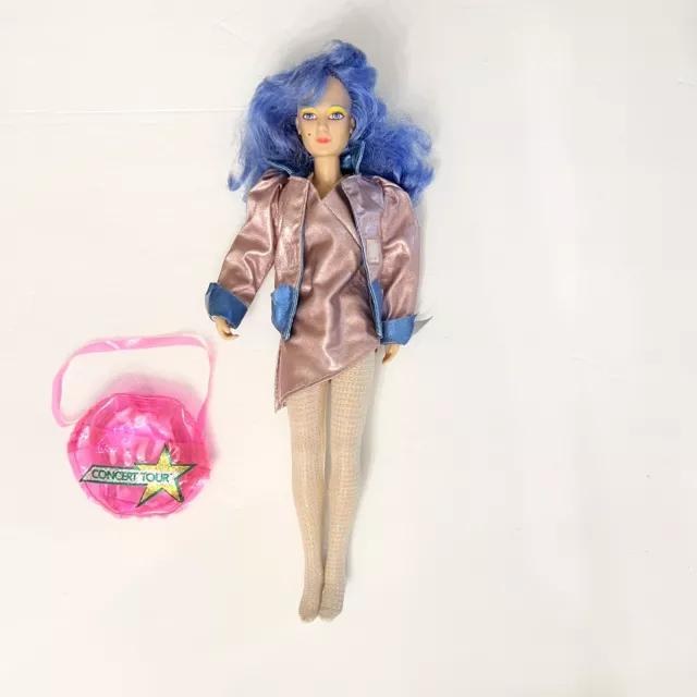 Vintage Jem and the Holograms Stormer Doll with Outfit & Tights Hasbro 1985