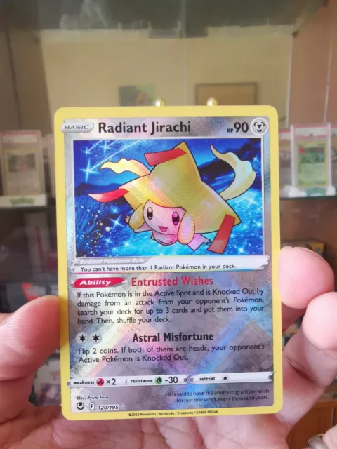 Pokemon Radiant Alakazam - Holo Ultra Rare - 59/195 - Silver Tempest NM