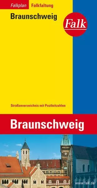 Falk Stadtplan Falkfaltung Braunschweig 1:20 000 | deutsch