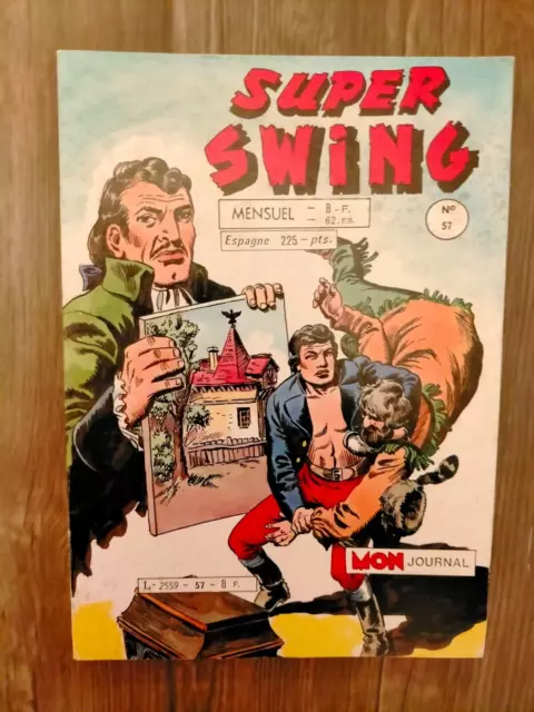 capt'ain super SWING  n° 57 mon journal   capitaine  1986