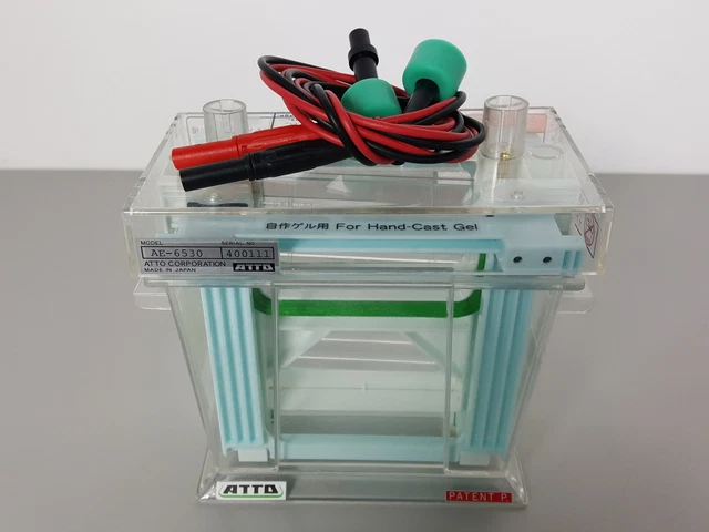 ATTO AE-6530 Rapidus Mini Slab Gel Electrophoresis Tank Lab