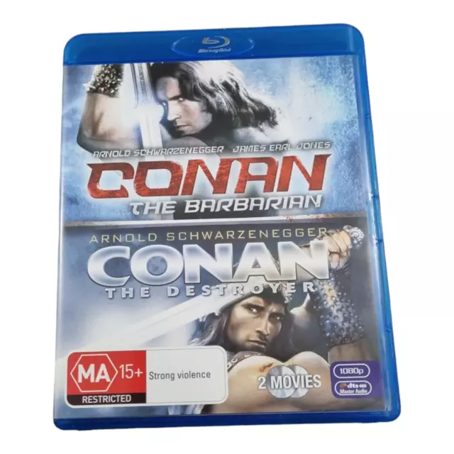 Conan The Barbarian  / Conan The Destroyer - Blu-ray - Region B