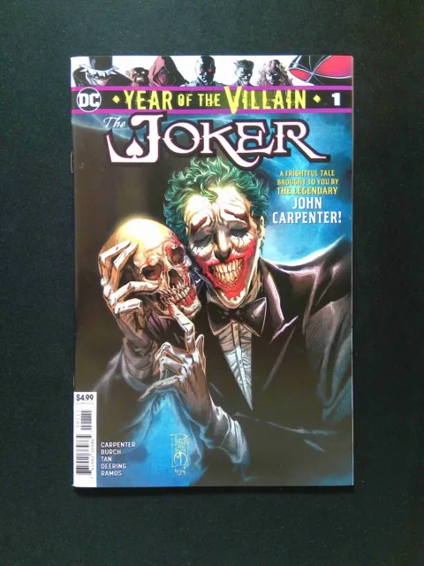 Joker Year of the Villain #1  DC Comics 2019 NM