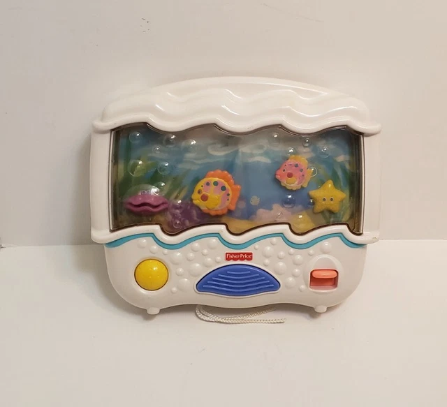 Fisher Price Ocean Wonders Aquarium Baby Crib Soother - Lights & Sounds 73545