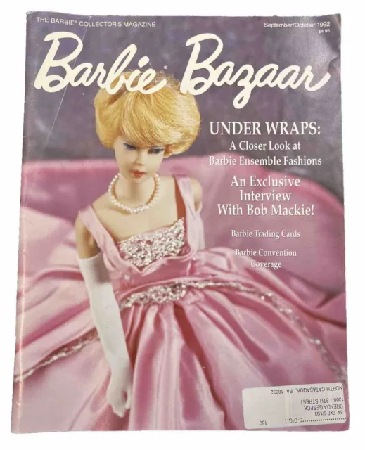 Barbie Bazaar Barbie Collector Magazine September/October 1992