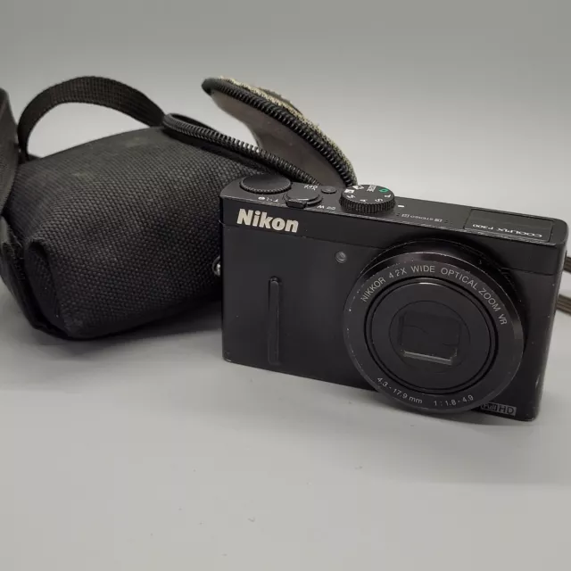 Nikon Coolpix P300 12,2 megapixel fotocamera digitale compatta testata nera