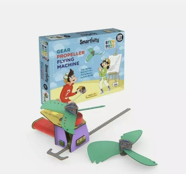 SMARTIVITY/STEM/Gear/Propeller/Flying/Machine/Learning/Educational/Activity/Toy